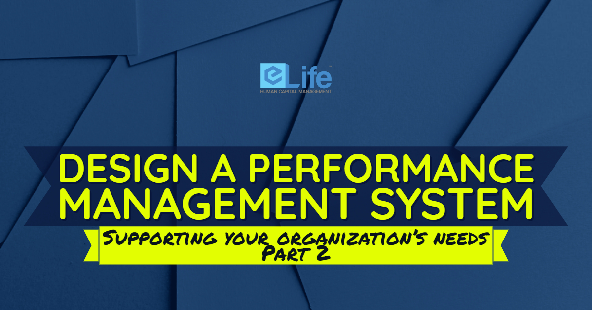Design a Performance Management System - Part 2